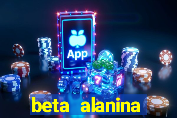 beta alanina aumenta a pressao